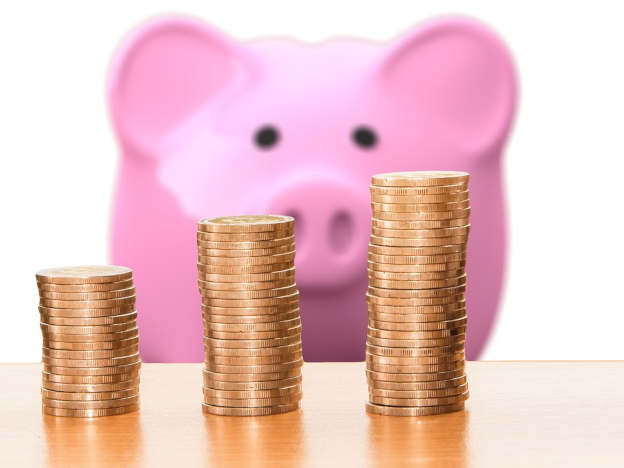 Geld aus dem Sparschwein